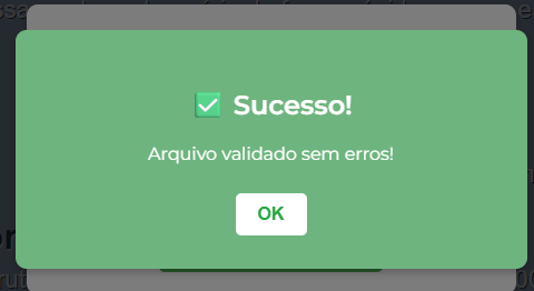 Exemplo sucesso